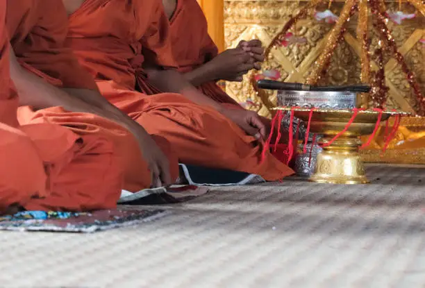 Photo of Young Buddhist Monks