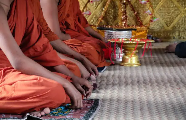 Photo of Young Buddhist Monks