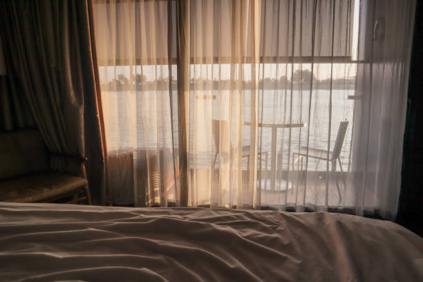 istock View from bed in the morning on cruise ship 1210054376