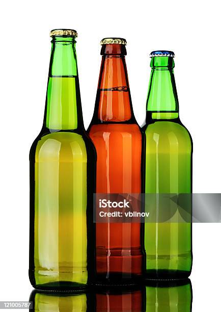 Tree Bottles Of Beer Stock Photo - Download Image Now - Alcohol - Drink, Beer - Alcohol, Beer Bottle