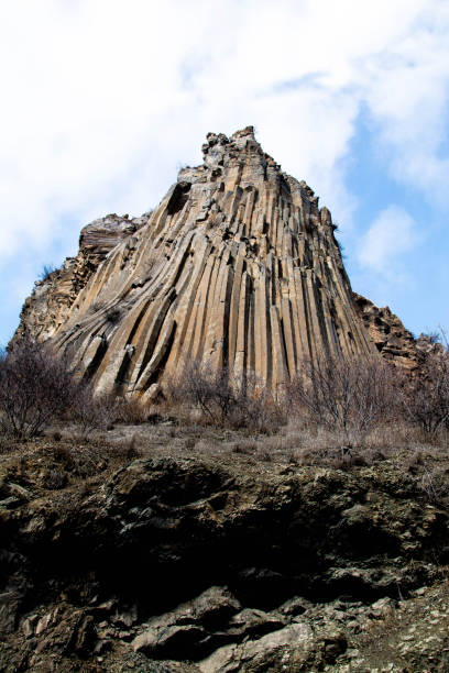 istock Lonely mountain with amazing patterns. Amazing mountain 1210066551