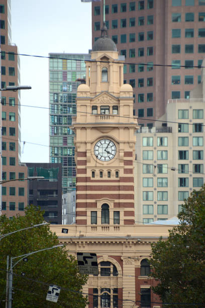 The goldfield town of Castlemaine features this stunning clock tower