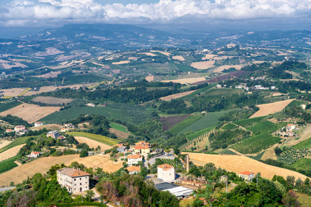 istock Rural landscape from Ripatransone, Marches, Italy 1210081524