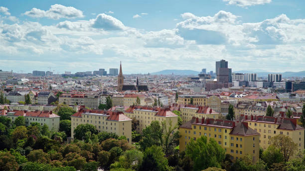 istock Vienna from above. Spring day in Vienna 1210088087