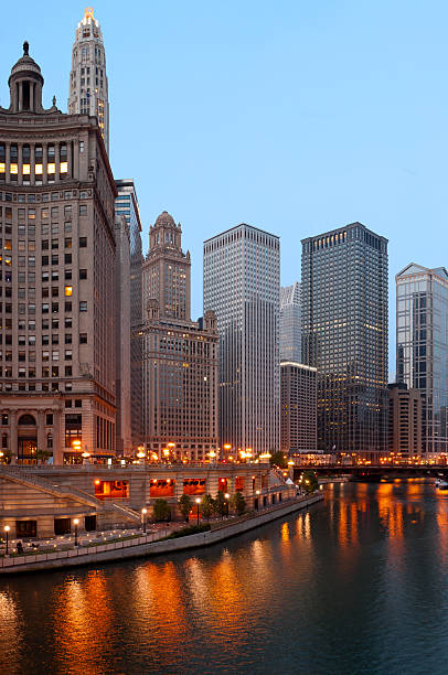 istock Chicago in the morning. 121009334