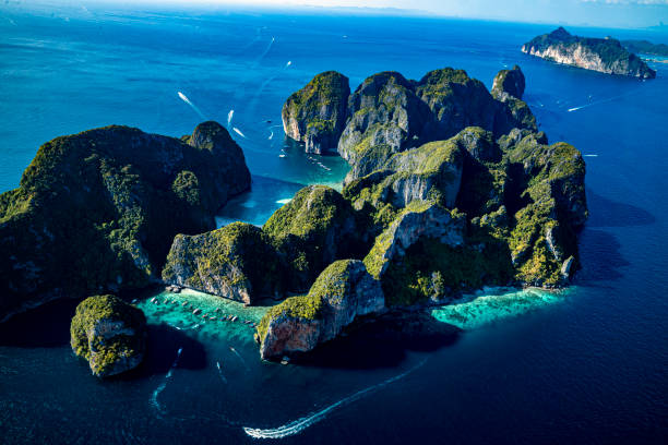 istock Aerial view  Island in Krabi, Thailand 1210094228