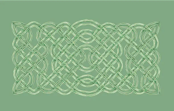 Vector illustration of Celtic Knotwork