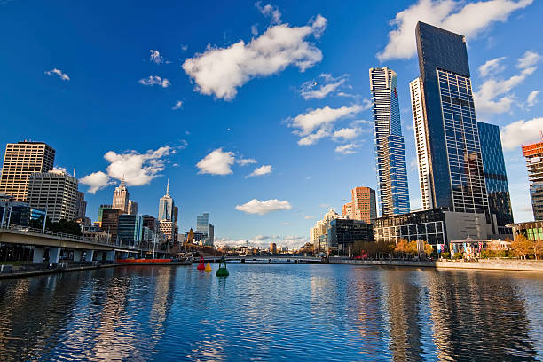 istock River view of Melbourne on a sunny day 121010237