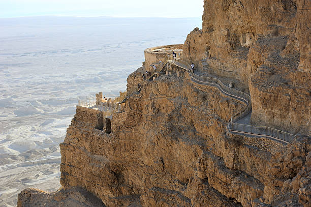 istock Masada, road to the North Palace 121010938