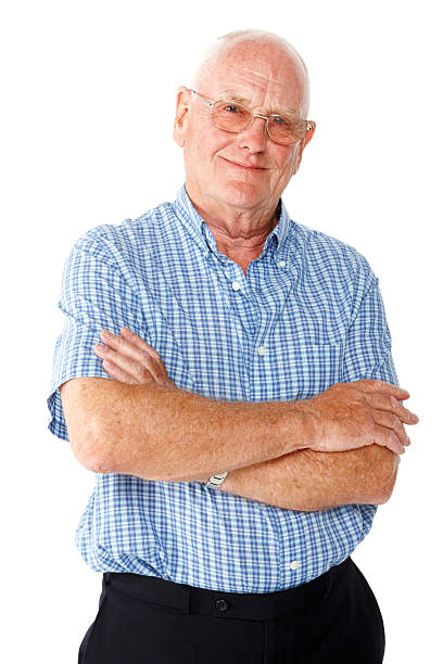 istock Portrait of a Senior Man - Isolated 121010977