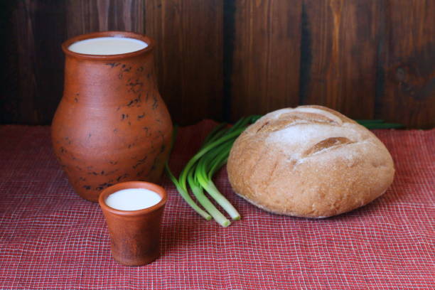 istock A clay cup of milk. 1210110658