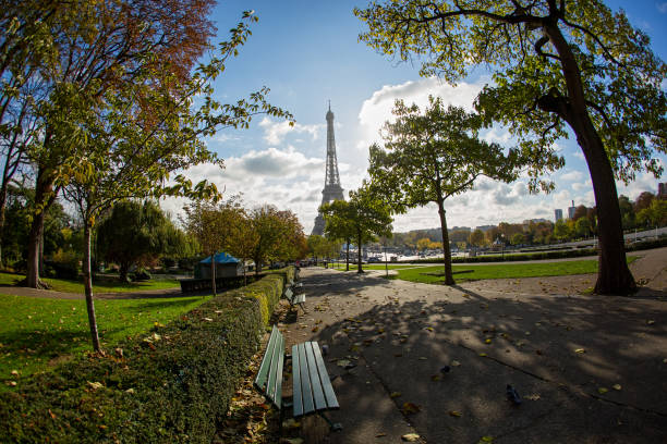 istock Paris, view of the Eiffel tower 1210120312