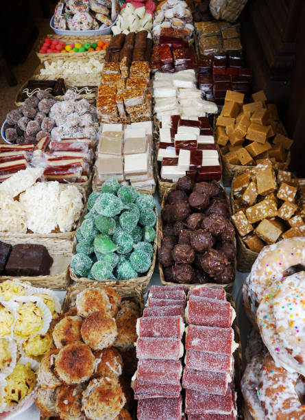 istock Fudge, cookes, chocolate and assorted desserts in Cuenca Ecuador 1210121459