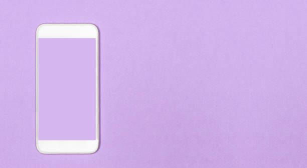 istock Purple Screen Smart Phone 1210127086