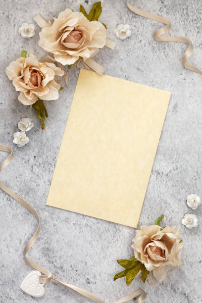 istock Blank greeting cards for wedding day. 1210128720