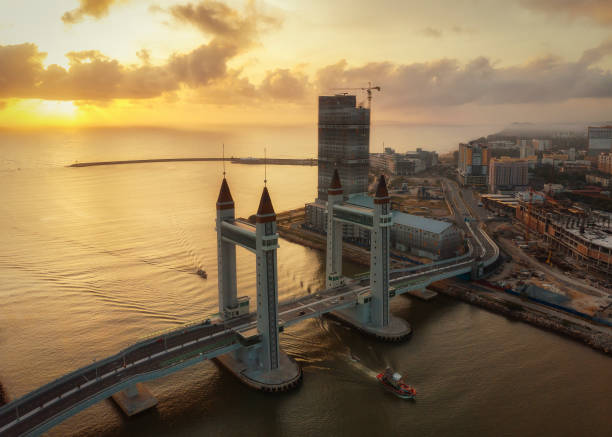 istock Terengganu Drawbridge sunrise 1210128931