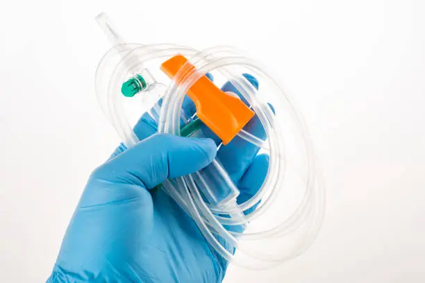 Preparing a saline IV Drip