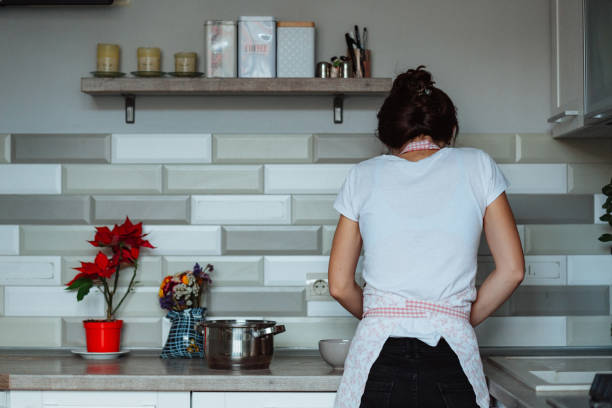 istock Woman in the kitchen 1210137810