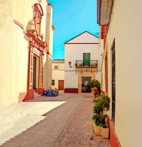 Street of Town Streets of Carmona in Andalusia in a sunny day carmona photos stock pictures, royalty-free photos & images