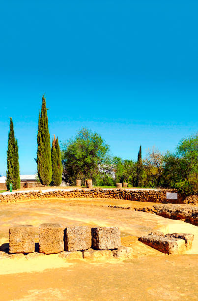 arqueologia arruinada - carmona - fotografias e filmes do acervo