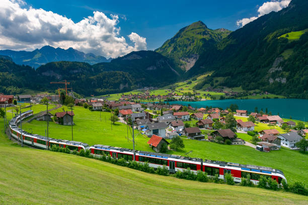 istock Swiss village Lungern, Switzerland 1210144832