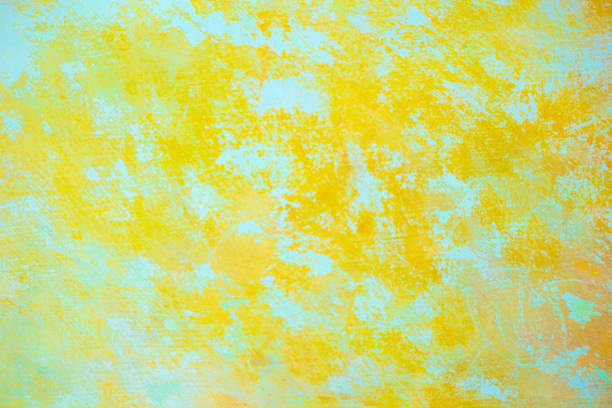istock Background Mottled Yellow and Turquoise 1210151985