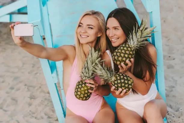 Photo of Making summer vibes from beach together with friend