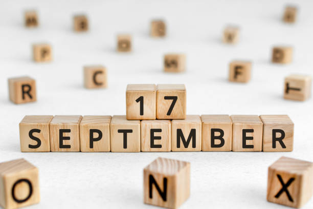 istock September 17 - from wooden blocks with letters 1210158630