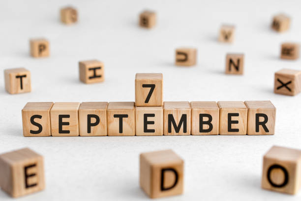 istock September 7 - from wooden blocks with letters 1210158653