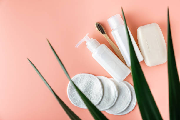 istock Zero waste, sustainable bathroom and lifestyle 1210159263