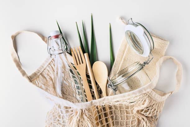 istock Zero waste, plastic-free and eco-friendly lifestyle and shopping 1210160326