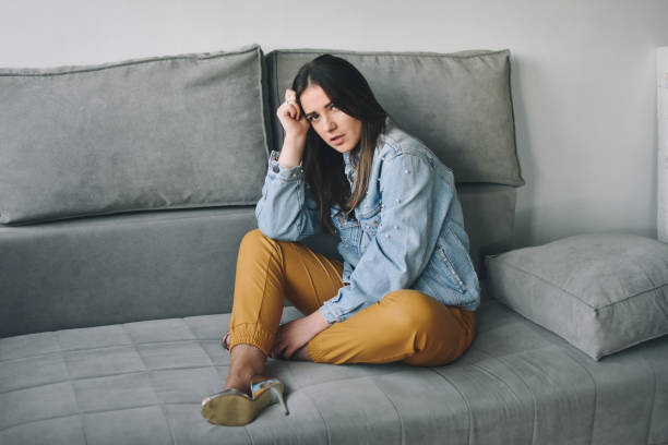 istock Beautiful young woman 1210164617