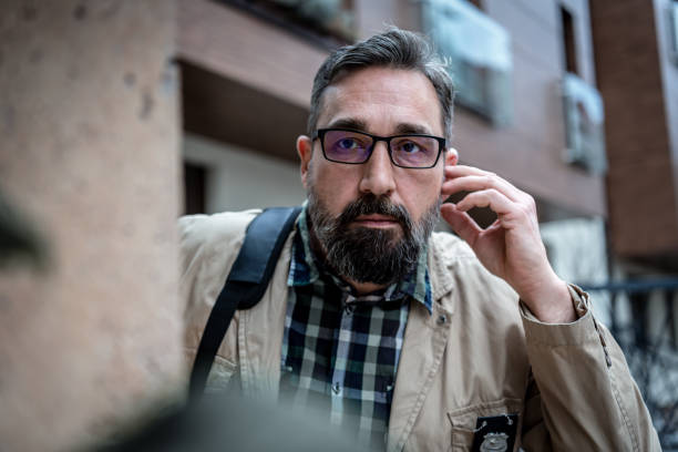 istock Mature Detective in the city 1210165143