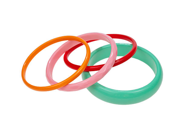 istock Several women's bracelet on his wrist. 121016854