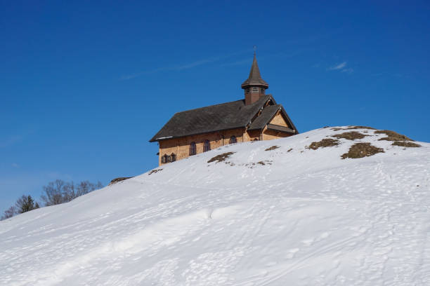 istock The mountain chapel in Stoos in Switzerland 1210178034