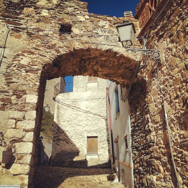 istock Old city entrance (Posada, Sardinia) 1210180644