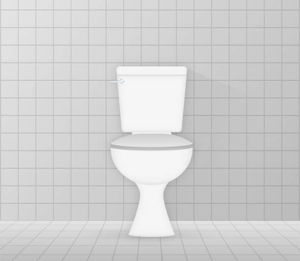 istock White ceramics clean toilet bowl icon. Toilet room. Vector stock illustration. 1210184828