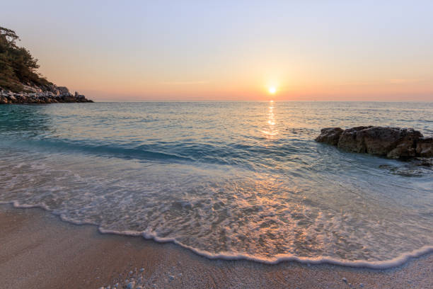 istock Marble beach (Saliara beach), Thassos Islands, Greece 1210185305