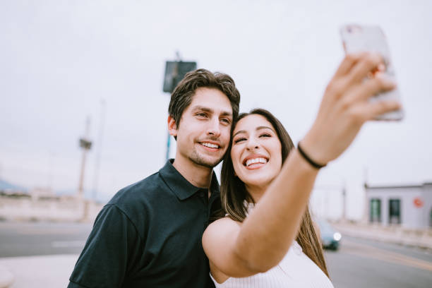 istock Happy Hispanic Couple Explore Los Angeles 1210190130