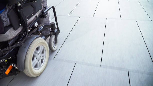 istock Disabled man on wheelchair 1210193695