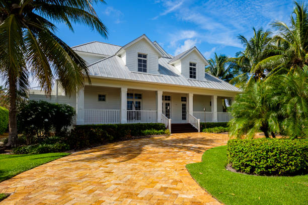 nápoles florida inicio - florida naples florida house residential structure fotografías e imágenes de stock