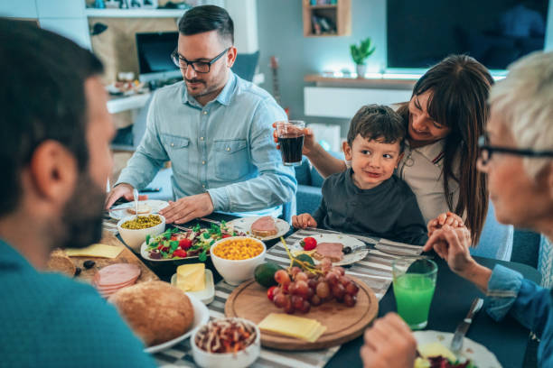istock Family healthy brunch 1210195963