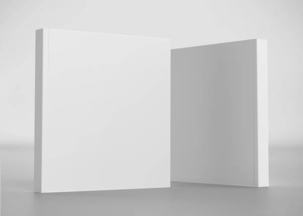 istock White Soft Cover Book Mockup, 3D Rendered on light gray background 1210207481