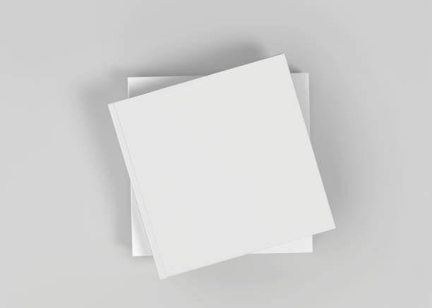 istock White Soft Cover Book Mockup, 3D Rendered on light gray background 1210207523