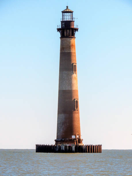 istock Morris Island Lighthouse, sky and water 1210209225