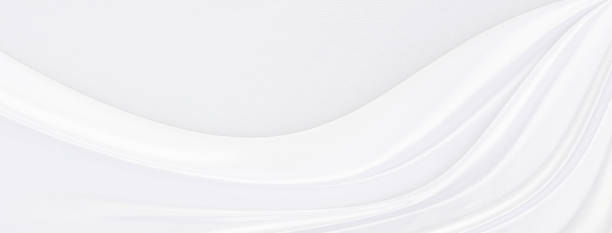 istock White gray satin texture that is white silver fabric silk panoramic background with beautiful soft blur pattern natural. 1210214348
