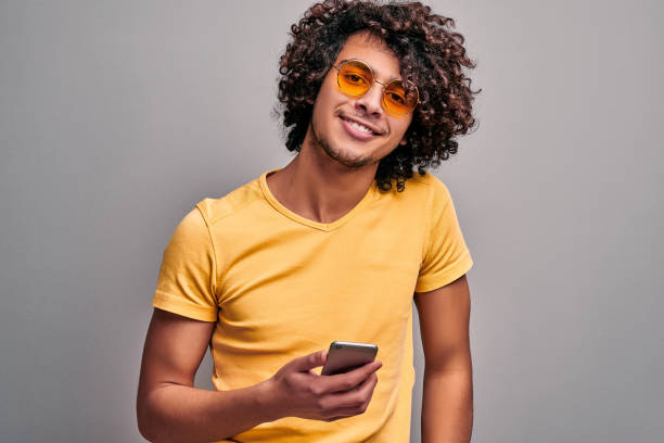 Modern Youth Concept Stock Photo - Download Image Now - Men, Cool Attitude,  Smart Phone - iStock