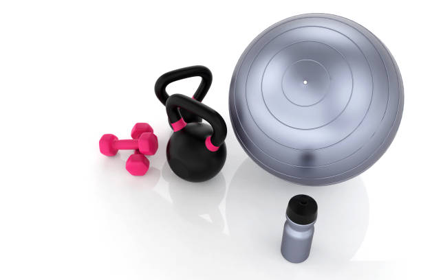 istock 3D Rendering Exercising Concept stock photo 1210216956