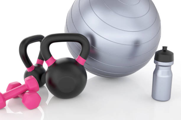 istock 3D Rendering Exercising Concept stock photo 1210216962