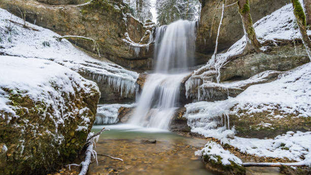 istock The beautifully icy Scheidegger waterfalls 1210218983